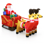 Inflatable Santa's Sleigh with Reindeer