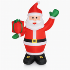 pere noel geant avec cadeau